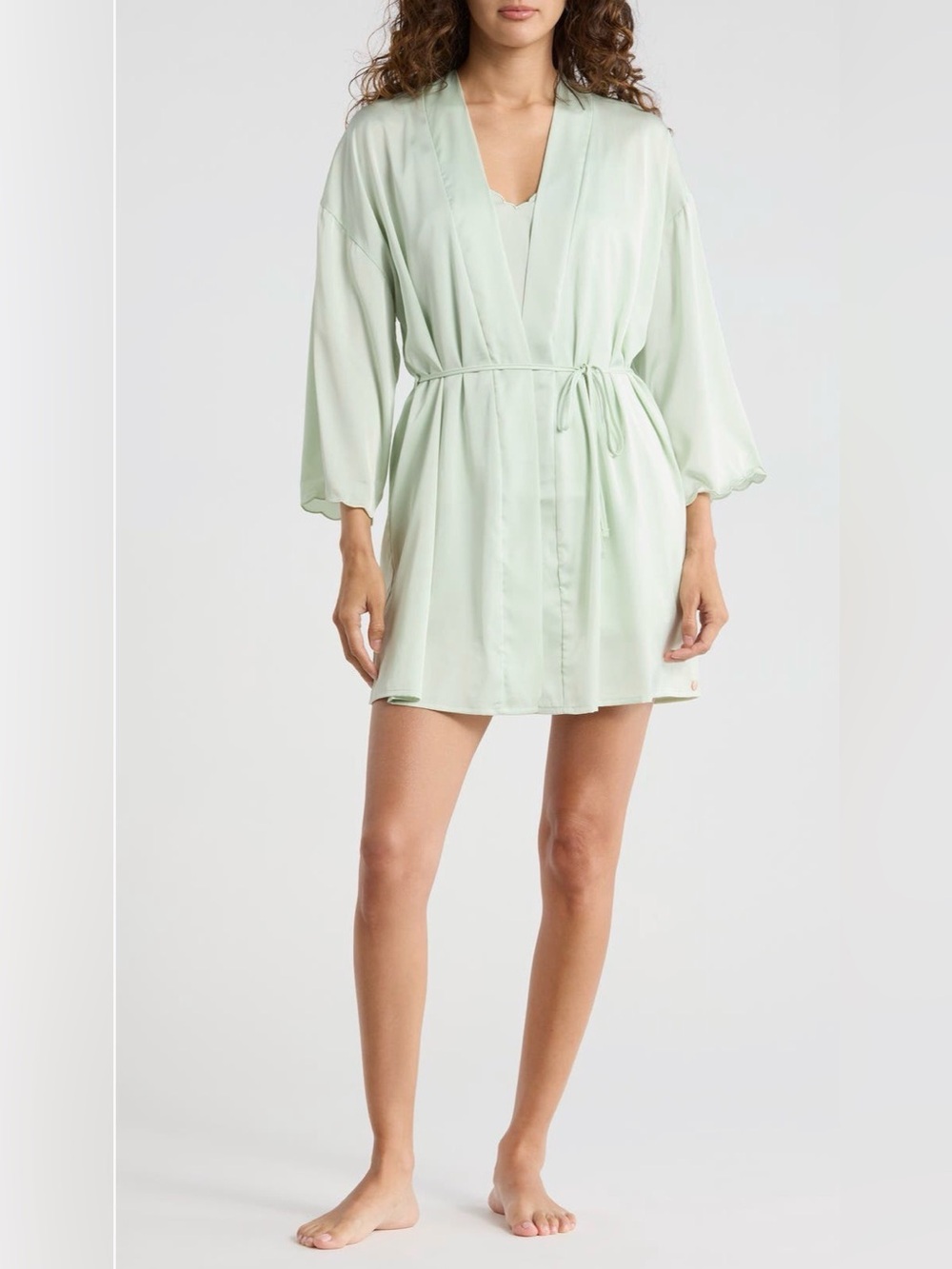 NEW…Danskin Scallop Satin Pajamas